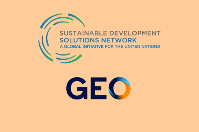 El Centro de Desarrollo Sustentable GEO es miembro de la Red de Soluciones para el Desarrollo Sostenible