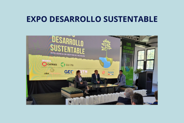 El Centro GEO en la Expo Desarrollo Sustentable en Rosario