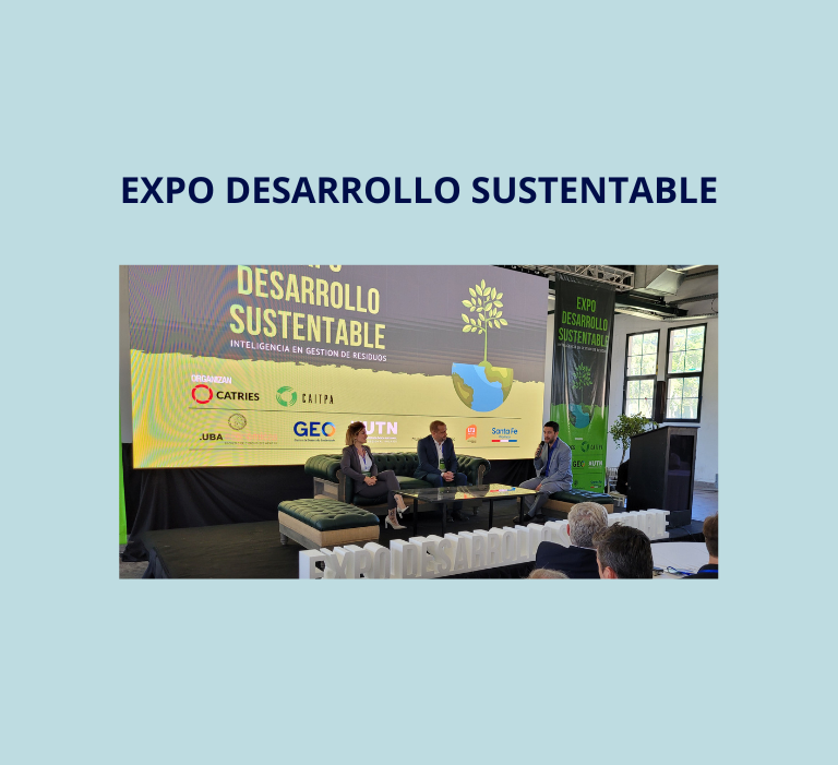 El Centro GEO en la Expo Desarrollo Sustentable en Rosario