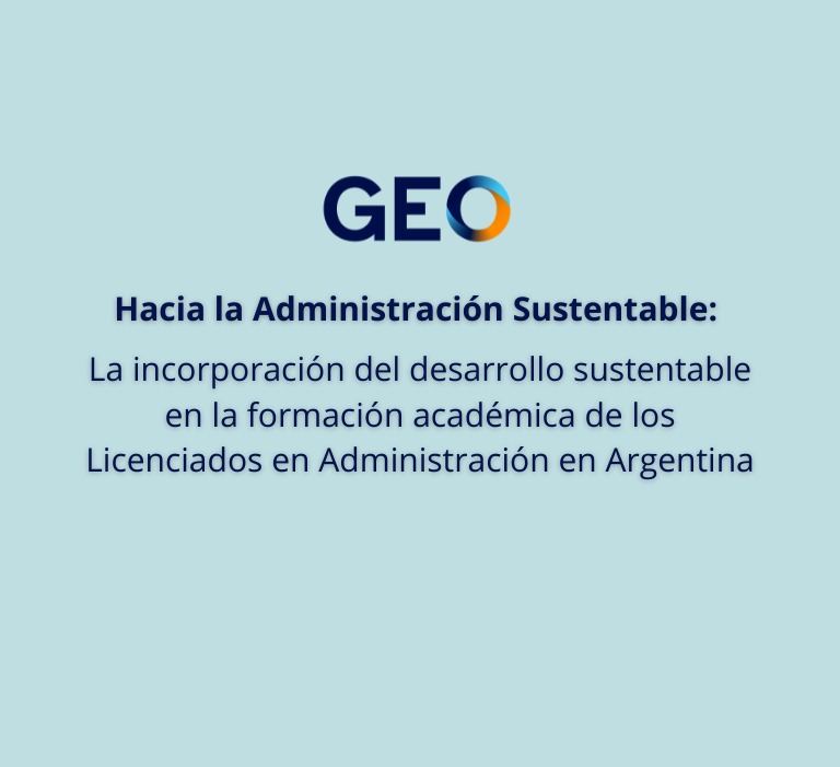 Participación del Centro de Desarrollo Sustentable GEO en la revista Campo Universitario